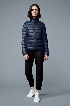 Chamarras Canada Goose Mujer Mexico - Cypress Chaqueta De Plumas Azul Oscuro Marino OB6790352